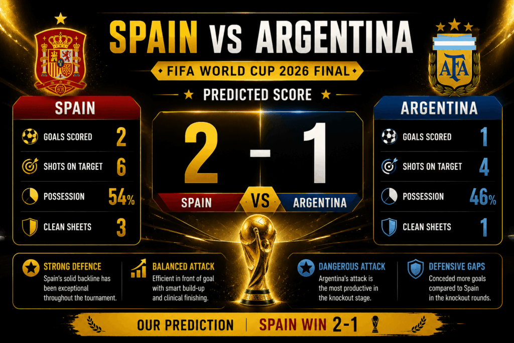 spain vs argentina prediction