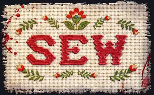 Sew slot by Shady Lady - official game art