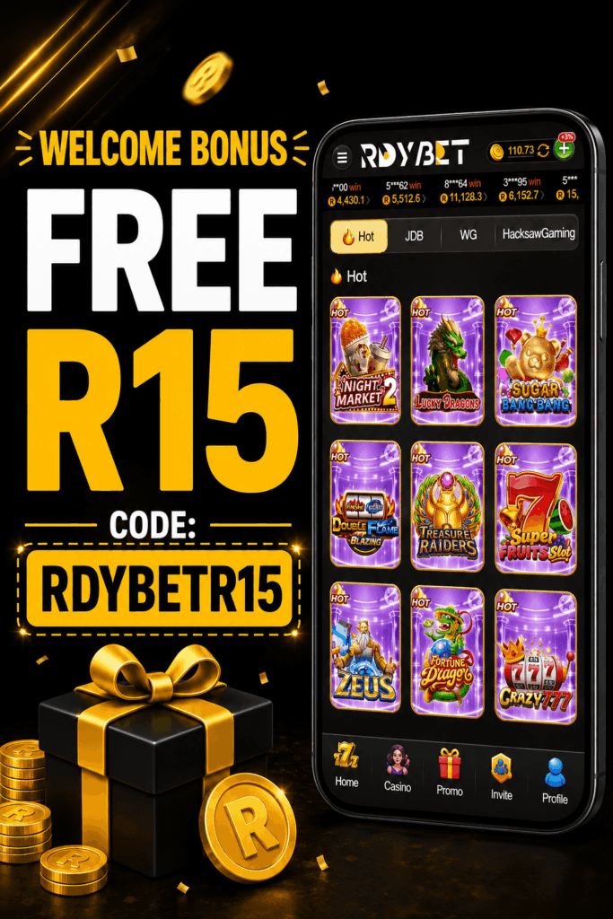 rdybet welcome bonus code